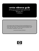 HP Compaq dx2310 MT Service & Reference Manual preview