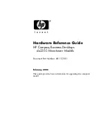 HP Compaq dx2355 Hardware Reference Manual preview