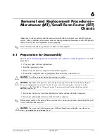 Preview for 37 page of HP Compaq dx2710 Microtower Service & Reference Manual