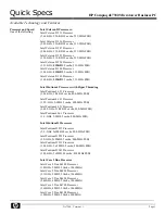 Preview for 3 page of HP Compaq dx7380 Quickspecs