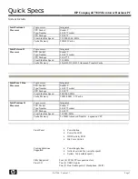 Preview for 7 page of HP Compaq dx7380 Quickspecs