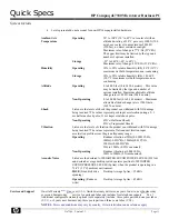 Preview for 11 page of HP Compaq dx7380 Quickspecs