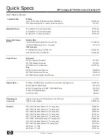 Preview for 13 page of HP Compaq dx7380 Quickspecs