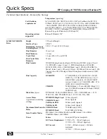 Preview for 27 page of HP Compaq dx7380 Quickspecs