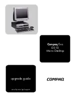 HP Compaq Evo D310 Upgrade Manual preview