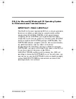 Preview for 3 page of HP Compaq Evo T20 Supplementary Manual