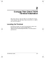 Preview for 33 page of HP Compaq Evo T20 Supplementary Manual