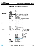 Preview for 3 page of HP Compaq LA2405x Specification