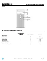 Preview for 17 page of HP Compaq Microtower Business PC dx2300 Quickspecs