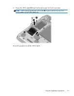 Preview for 59 page of HP Compaq Mini 110 Maintenance And Service Manual