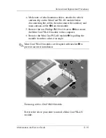 Предварительный просмотр 121 страницы HP Compaq nc6300 Maintenance And Service Manual
