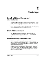 Preview for 28 page of HP Compaq NC6320 Getting Started Manual