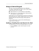 Preview for 81 page of HP Compaq Notebook series Hardware And Software Manual