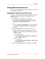 Preview for 102 page of HP Compaq Notebook series Hardware And Software Manual