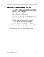 Preview for 183 page of HP Compaq Notebook series Hardware And Software Manual