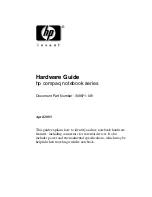 HP Compaq Notebook Hardware Manual preview