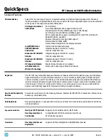 Preview for 5 page of HP Compaq nw8440 Quickspecs