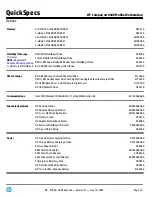 Preview for 15 page of HP Compaq nw8440 Quickspecs