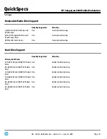 Preview for 18 page of HP Compaq nw8440 Quickspecs