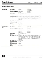 Предварительный просмотр 22 страницы HP Compaq nx6110 Specifications