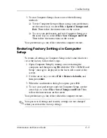 Preview for 30 page of HP Compaq NX7300 Maintenance And Service Manual