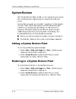 Preview for 174 page of HP Compaq NX9600 Hardware And Software Manual