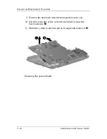 Предварительный просмотр 126 страницы HP Compaq NX9600 Maintenance And Service Manual