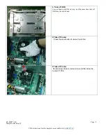 Предварительный просмотр 4 страницы HP Compaq Presario CQ5000 PC Series Disassembly Instructions Manual