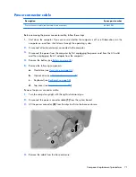 Preview for 79 page of HP COMPAQ PRESARIO  G42 Maintenance And Service Manual