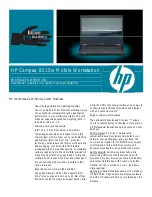 HP Compaq Presario Specifications preview