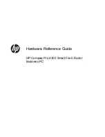 HP Compaq Pro 4300 Small Form Factor Reference Manual preview