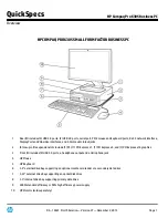 HP Compaq Pro 6305 Specification preview