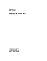 HP Compaq SP700 Maintenance And Service Manual preview