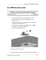 Предварительный просмотр 107 страницы HP Compaq tc4200 Maintenance And Service Manual