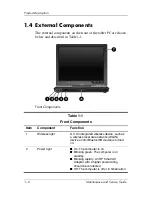 Preview for 12 page of HP Compaq tc4400 Maintenance And Service Manual