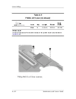 Preview for 180 page of HP Compaq tc4400 Maintenance And Service Manual