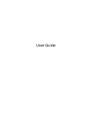 Предварительный просмотр 1 страницы HP CQ45-800 User Manual