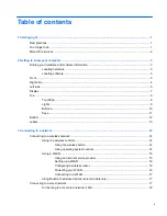 Предварительный просмотр 5 страницы HP CQ45-800 User Manual