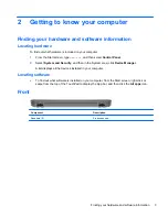 Предварительный просмотр 11 страницы HP CQ45-800 User Manual