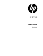 Предварительный просмотр 1 страницы HP CW450t User Manual