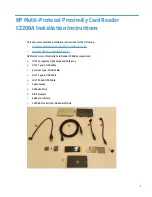 Preview for 5 page of HP CZ208A Installation Instructions Manual