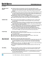 Preview for 4 page of HP D2000 Specifications