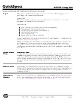 Preview for 8 page of HP D2200sb Quickspecs