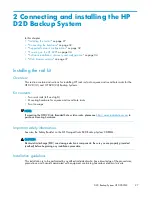 Предварительный просмотр 27 страницы HP D2D100 User Manual