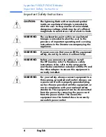 Preview for 4 page of HP D5063H - Pavilion F50 - 15" LCD Monitor User Manual