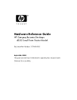 HP D530 - Compaq Business Desktop Reference Manual preview