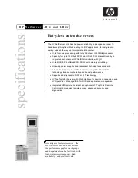 HP D5970A - NetServer - LCII Specification Sheet preview