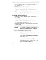 Preview for 36 page of HP D6030A - NetServer - E50 Installation Manual