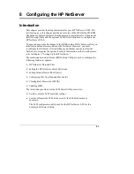 Preview for 49 page of HP D6030A - NetServer - E50 Installation Manual