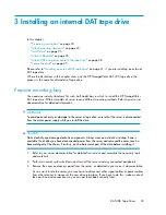 Preview for 23 page of HP DAT 72 USB User Manual